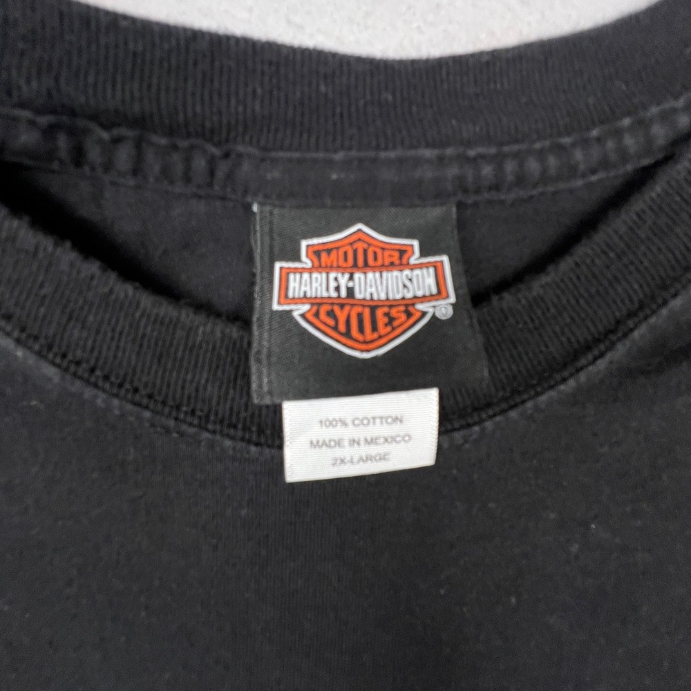 Harley-Davidson T-Shirt Mens XL Black Crossroads Wilkesboro NC Biker Graphic Tee - Picture 2 of 11